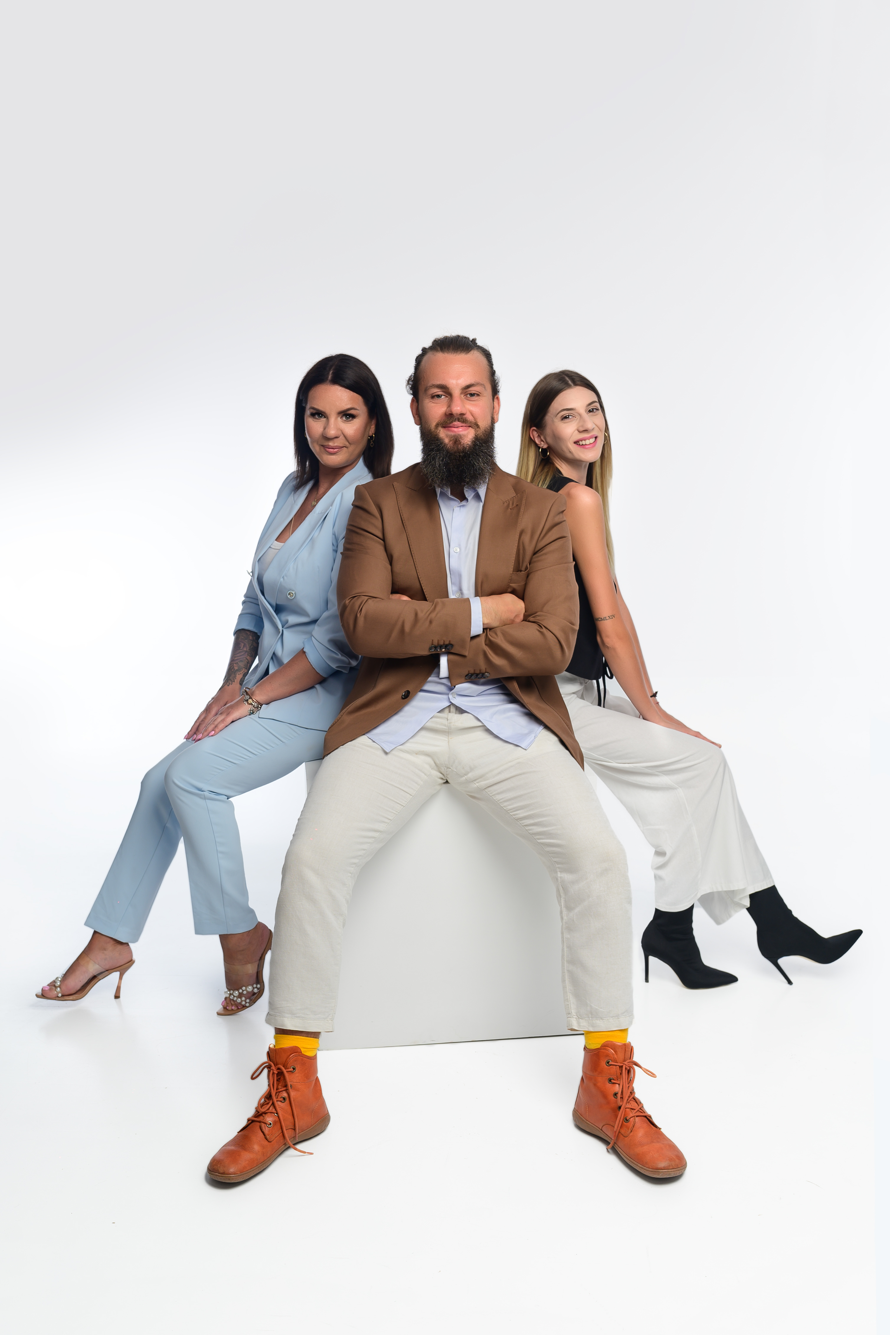 Zespół Przezorni: Violetta, Dominik, Natalia