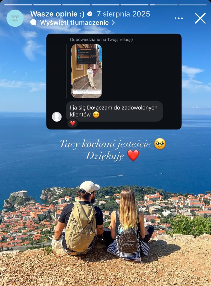 Opinia klienta