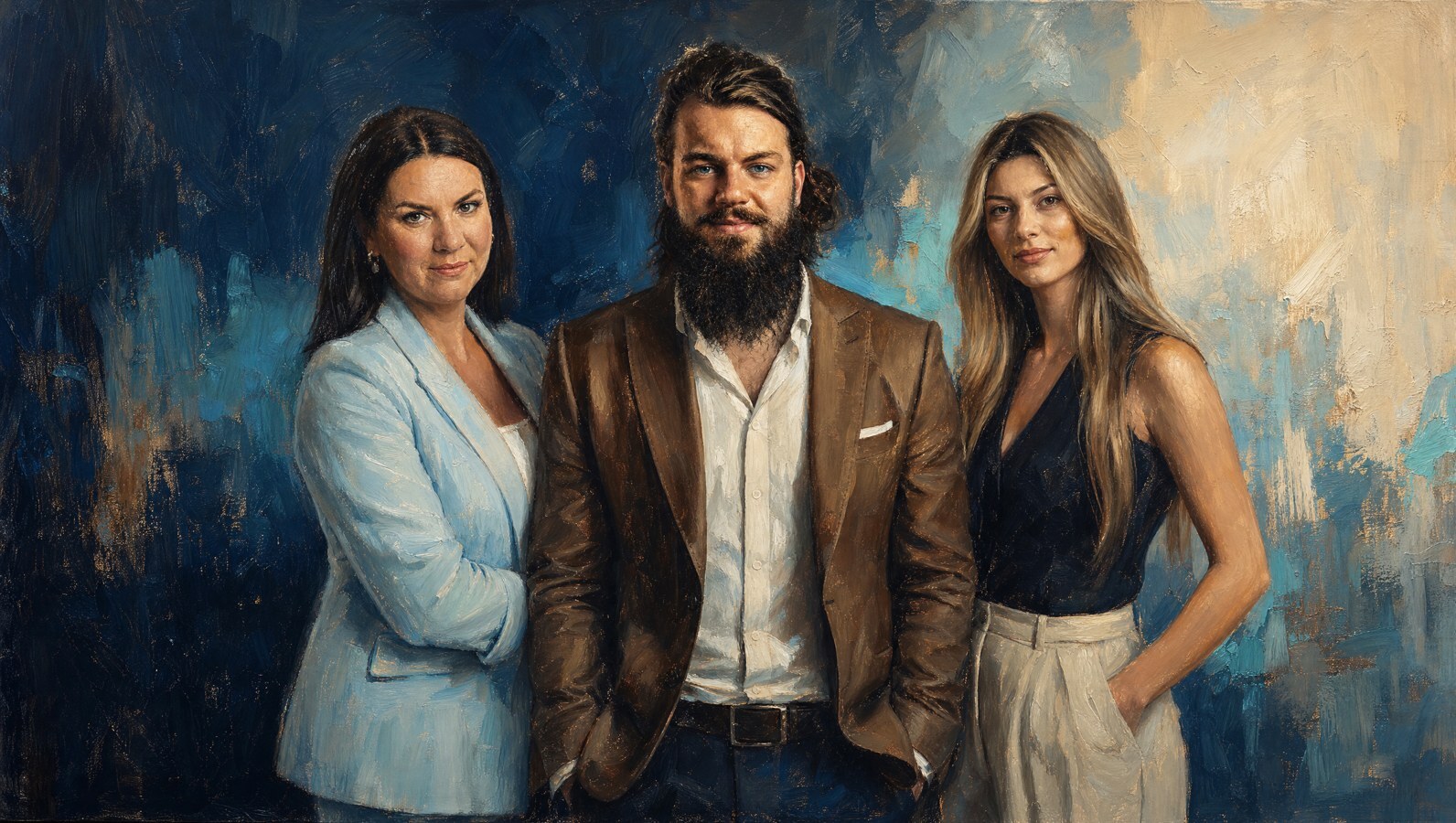 Zespół Przezorni: Violetta, Dominik, Natalia